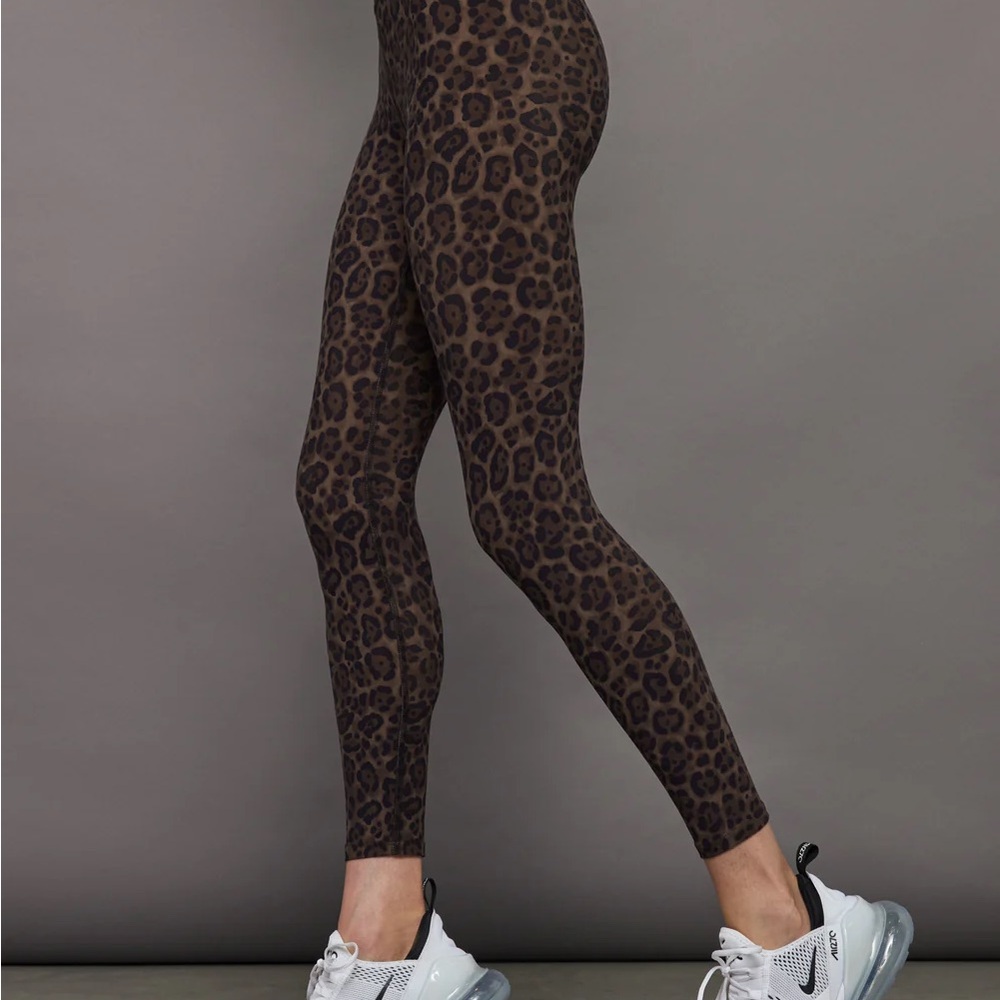 Carbon 38 Melt Leggings Leopard Print
